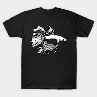 Betta Fish 02 Vintage T-Shirt